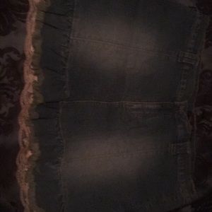 Jean skirt